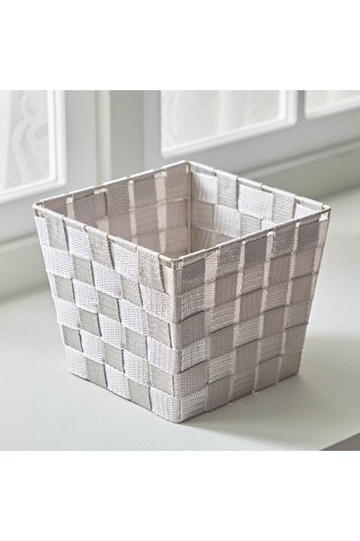 Home Box Strap Storage Basket - 19x19x16 cm