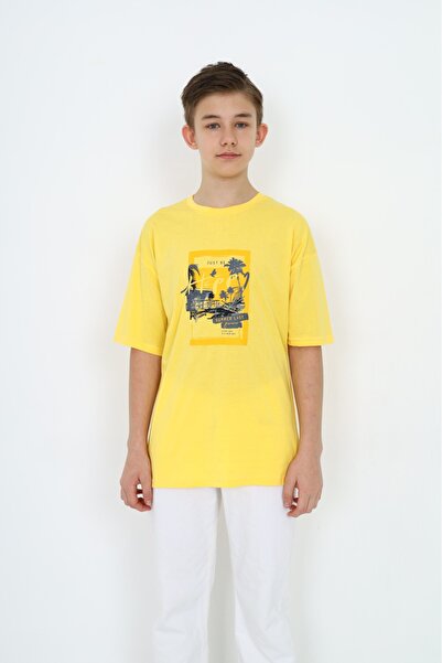 Toontoy Tricou pentru băiat Just Be cu imprimeu