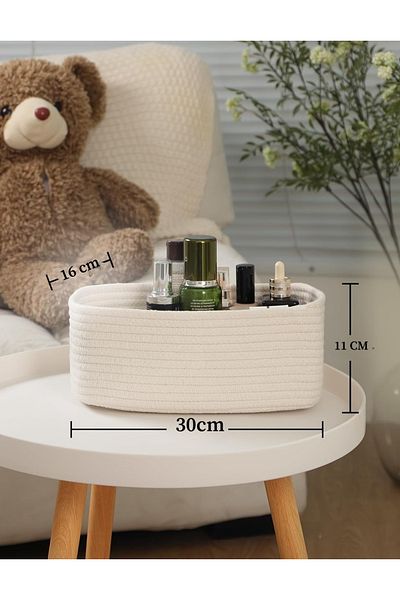 HomeTurko 3-Piece Basket Set, Organizer Basket Set, Organizer, Bohemian Basket Set, Gift Household Item,