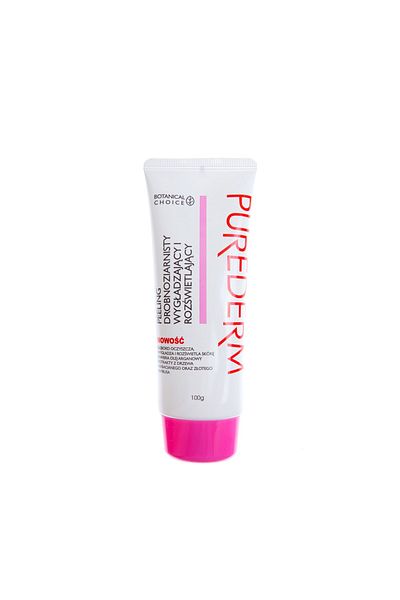 Purederm Jemnozrnný pleťový peeling vyhlazující a rozjasňující, 100 g