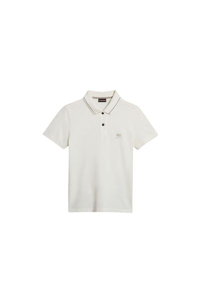 Napapijri Polo bílé pro ženy Napapijri E-Nina N1A White Whisper