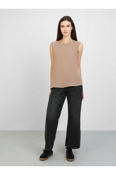Benin Tricou fără mâneci pentru femei - Latte - Benin