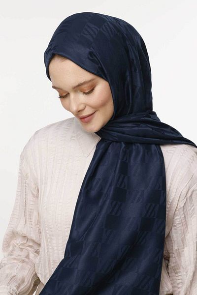 VALORSCARF Σάλι ζακάρ με μοτίβο εικόνας Elegance Collection
