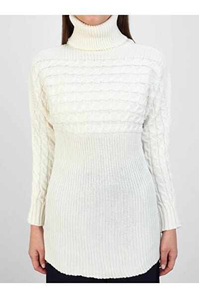 Por La Cara Knitwear Tunic - Bone Pattern - Por La Cara