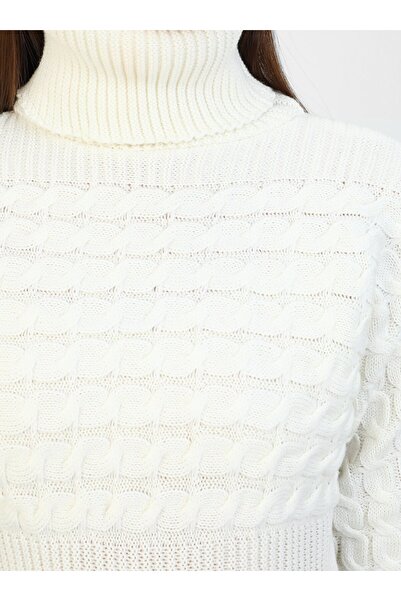 Por La Cara Knitwear Tunic - Bone Pattern - Por La Cara