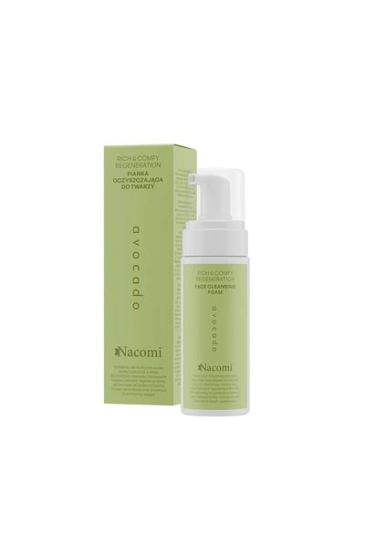 Nacomi Rich&comfy regenerace - AVOKÁDO čisticí pěna na obličej 150 ml