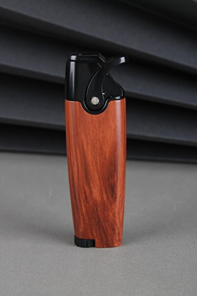 Silvio Monetti Özel Tasarım Gazlı Çakmak Kahverengi 24CSM099MR002