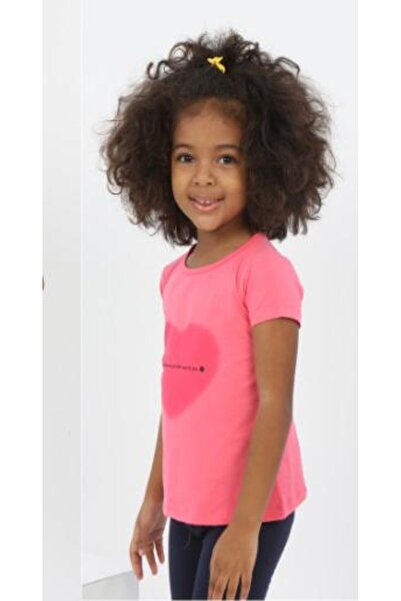 Toontoy Μπλουζάκι για κορίτσια με καρδιά με τύπωμα