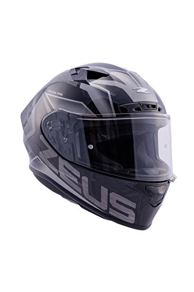 ZEUS ZS-826 Pearl Black Silver BK3 Kapalı Kask