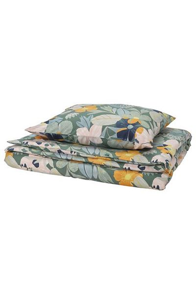 IKEA FALTGRASMOTT Σετ Παπλωματοθήκη Μονό - Πολύχρωμο, 150x200/50x60 cm
