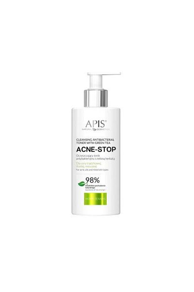 APIS - ACNE-STOP Home terApis Tonic demachiant cu ceai verde, 300ml