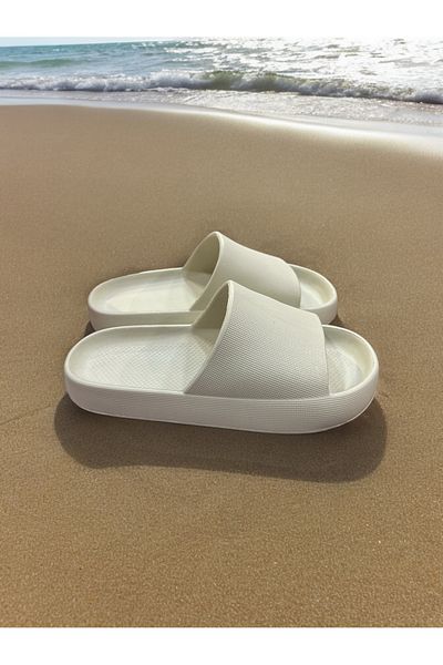 SHOUGO Women's Beach Pool Sea Daily Home Bathroom Anti-Slip Sole Slippers
