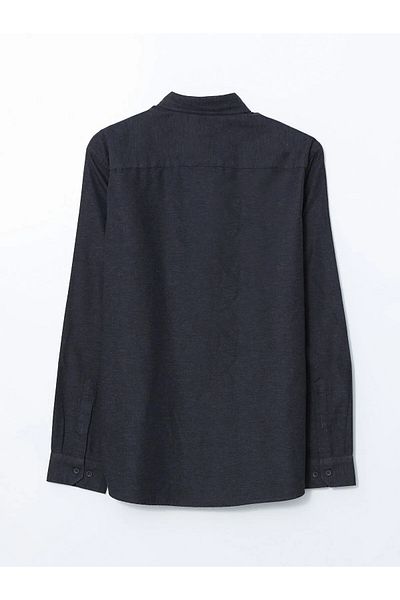LC Waikiki Southblue Slim Fit Men's Long Sleeve Shirt