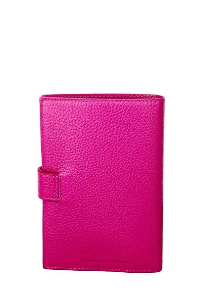 Grande Men's Fuchsia Wallet - Genuine Leather, Model 2462