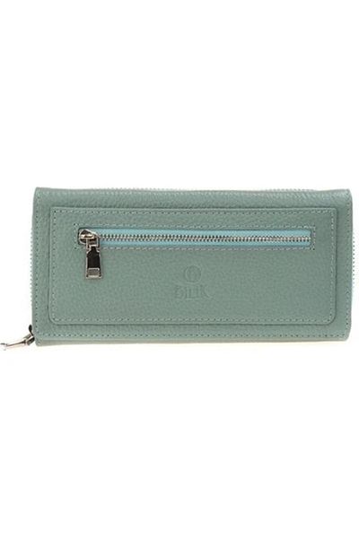 Grande Water Green Genuine Leather Women's Wallet - 2636