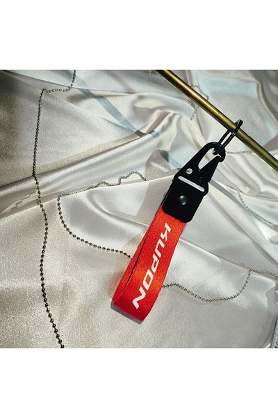 CEBECİOTO Red Cloth - 15cm Double Sided Compatible Key Chain Auto-Moto Accessory