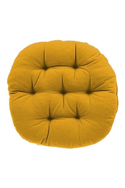 House One Square Soft Velvet Decorative Cushion Attractive Colors - Gold