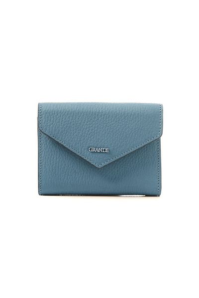 Grande Genuine Leather Women's Wallet Ice Blue 2785