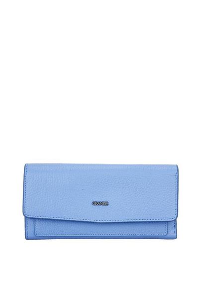 Grande Ice Blue Genuine Leather Women's Wallet - 2801