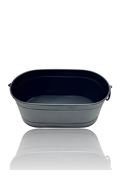 Dijital Çarşı Fırın Boyalı Şömine Soba Odun Kovası Bahçe Dekoru Ev Dekoru NO:...