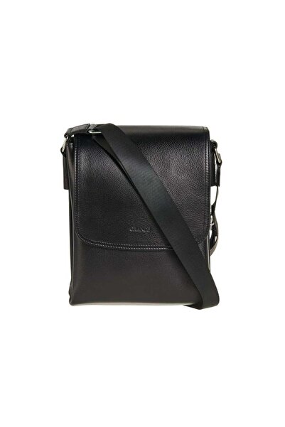 Grande Genuine Leather Men's Messenger Bag Black 4261