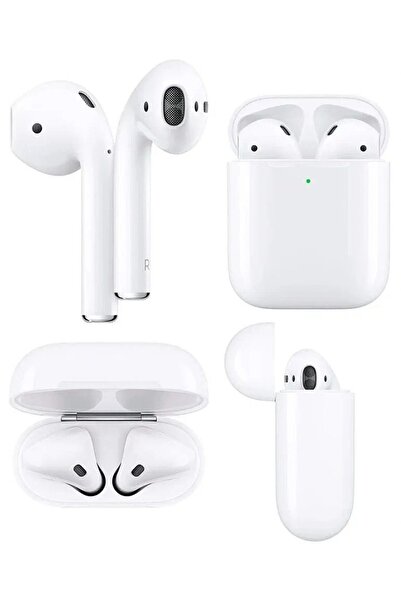 2 Nesil Ios Android Tüm Telefonlar Ile Uyumlu Beyaz Bluetooth Kulaklık
