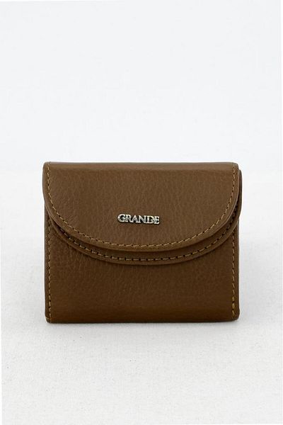 Grande Tan Genuine Leather Women's Wallet - 1779 Model