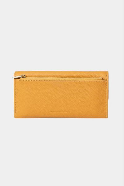 Grande Yellow Genuine Leather Women's Wallet - 2801