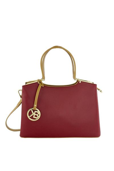 KRISTE BELL Red-Tan Women's Bag 7249