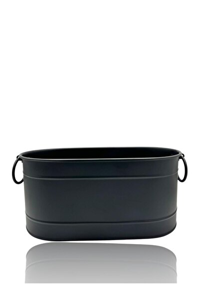 Dijital Çarşı Fırın Boyalı Şömine Soba Odun Kovası Bahçe Dekoru Ev Dekoru NO:...