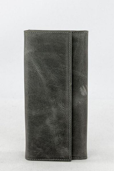 Grande Crazy Gray Genuine Leather Women's Wallet - 2662