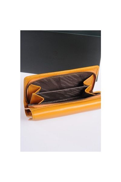 Grande Yellow Genuine Leather Women's Wallet - 2725