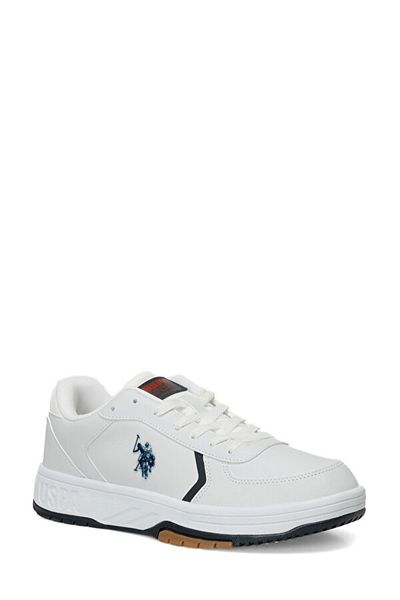 U.S. Polo Assn. Bautista 4pr Λευκό-μπλε ανδρικό αθλητικό παπούτσια Α 101812163   4w