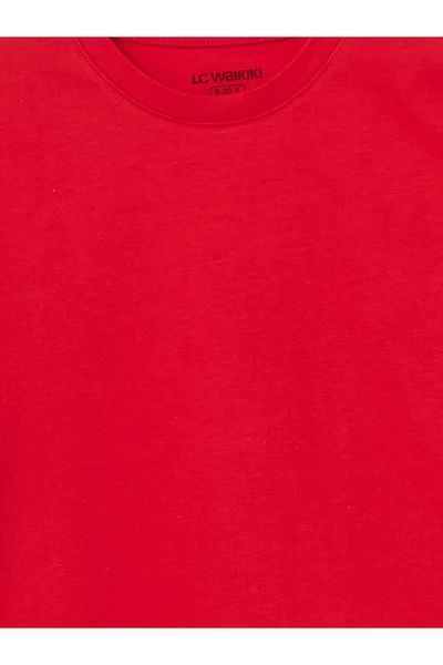 LC Waikiki Lcw Kids Navy Blue Crew Neck Boys T-Shirt