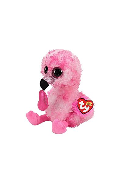 MEGA Dainty - Flamingo With Heart Reg Kalpli Flamingo 15 Cm Peluş Oyuncak 150...