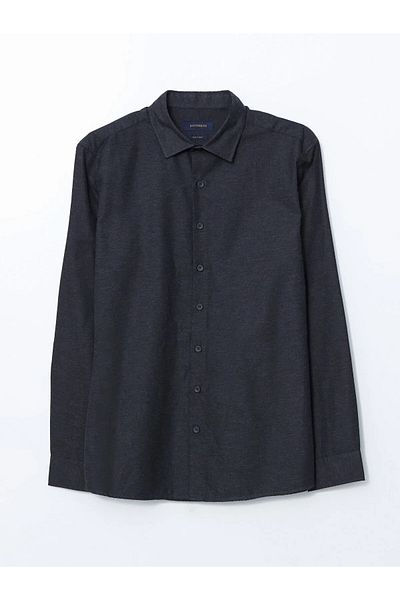 LC Waikiki Southblue Slim Fit Men's Long Sleeve Shirt