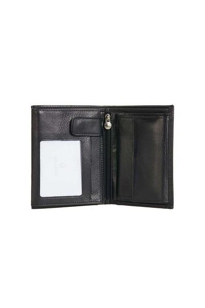 Grande Men's Wallet - Black Genuine Leather 1411