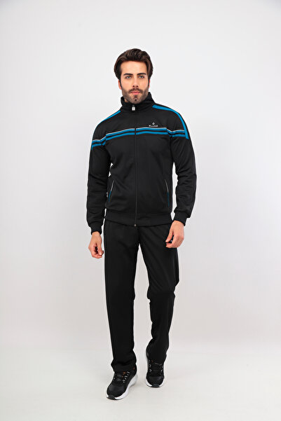 FORE SPORT Rashell Men's Tracksuit Set - Black Stripe