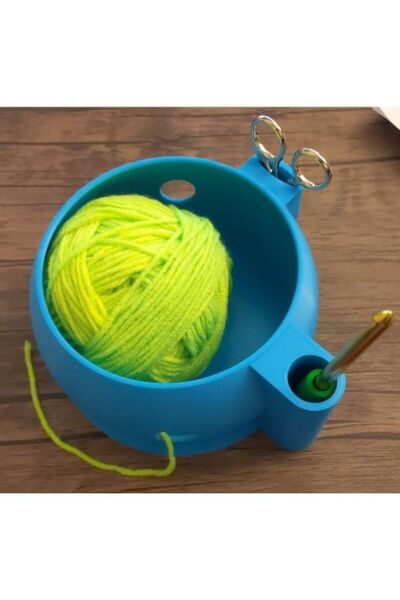 BYD3DTEKNO Wool Needle Yarn Put Box, Crochet Box,Organizer