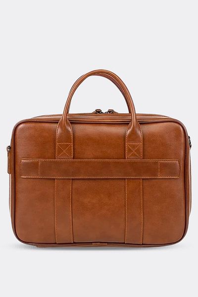 MORCA حقيبة كمبيوتر محمول مقاس 13 بوصة و14 بوصة باللون البني الداكن لجهاز Macbook Organizer