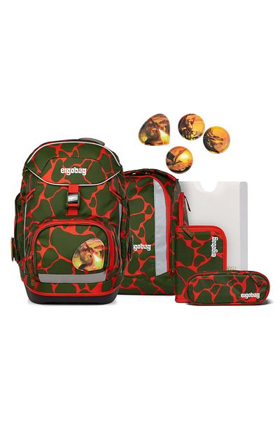 Ergobag Set ghiozdan 6 buc. Include set de scai