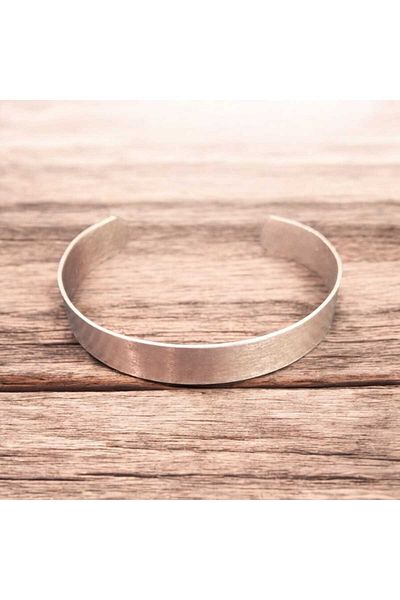 yerlikaya bakır Flat Bracelet (11mm Width) Pure Copper Bracelet