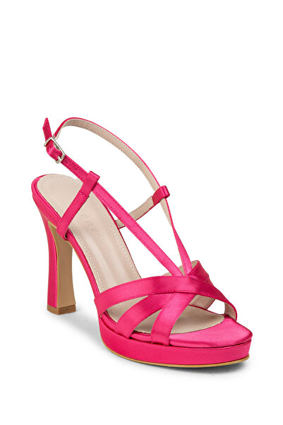 Deery Satin Pink Women's Evening Dress Shoes