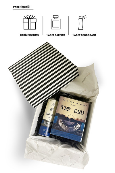 The End Babalar Gününe Özel Hediye Kutulu Edt Erkek Parfüm 100 ml Ve Deodorant 150 ml