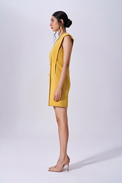 Naar 91100 ELBİSE KOYU SARI