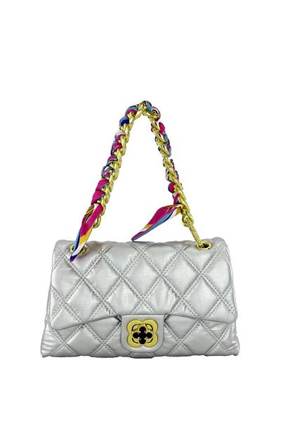 KRISTE BELL Silver Women's Shoulder Bag - 26482