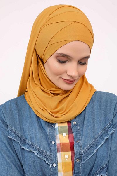 Aisha's Design Cross Sewing Practical Combed Cotton Shawl, CPS-31