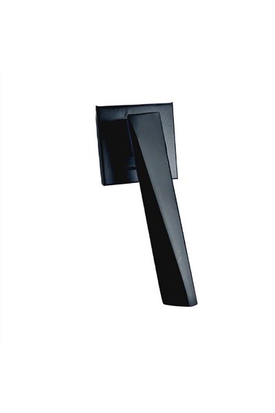 Nobel Door Handle Max Penta Mats Black Wc Door Handle with Square Badge / 2 Set