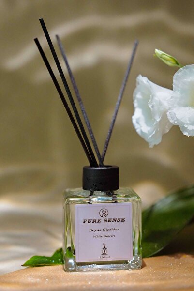 Puresense Beyaz Çiçekler Çubuklu Oda Kokusu 110 ml