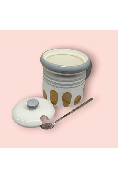 Burity Patterned Ceramic Mug
